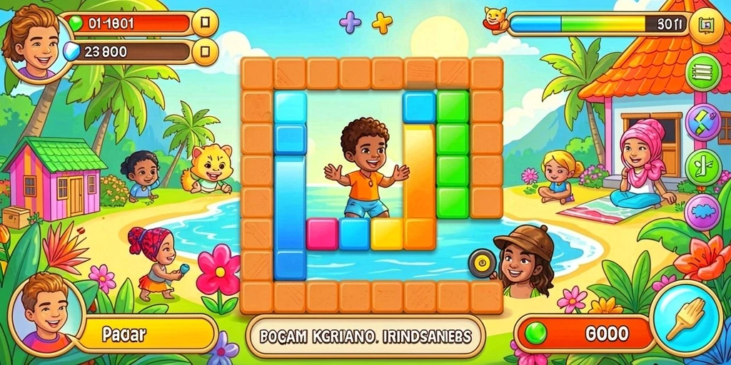id777 - Grafis menawan yang membuat gameplay semakin seru.