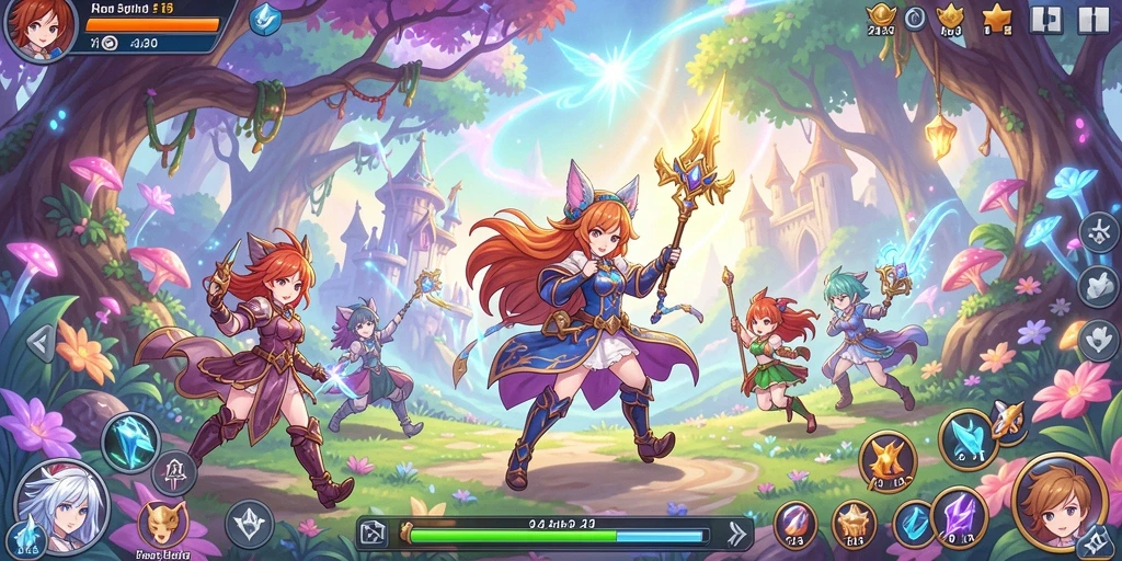 n06 - Screenshot dari aksi seru pertempuran daring.